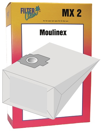 Staubsaugerbeutel MX2 Papierfilter Moulinex
