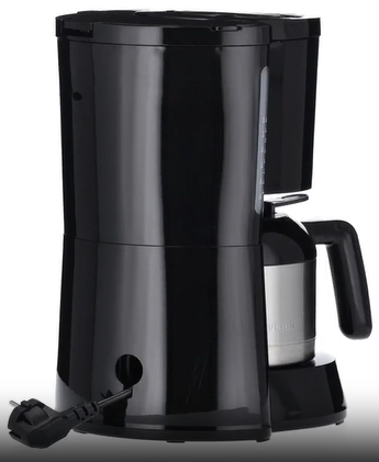Kaffeeautomat Severin KA4835 Edelstahl-Thermoskanne schwarz