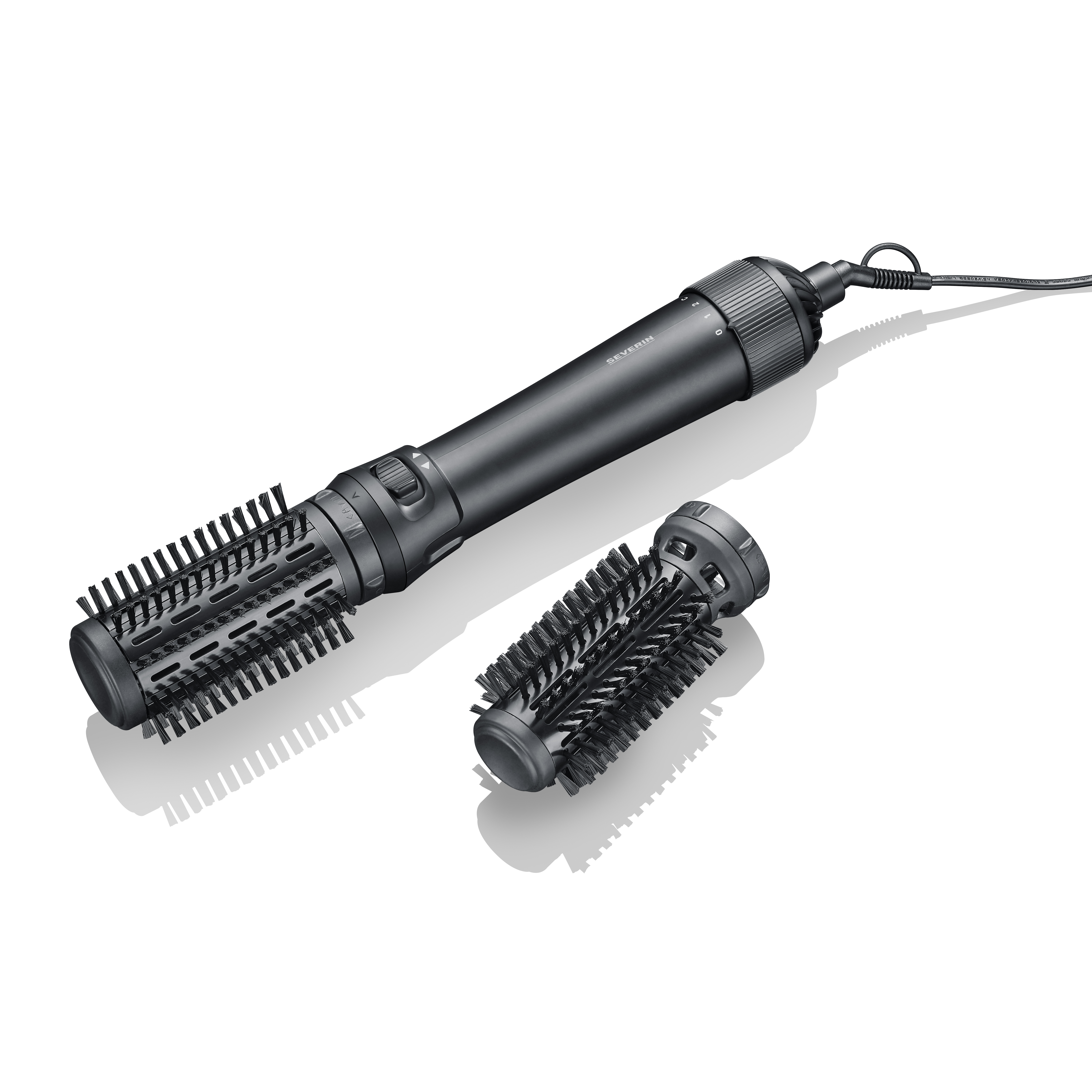 Lockenstab Warmluftbürste WL0241 selbstdrehend ø40 u. 50mm Severin