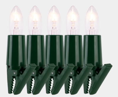 Schwibbogenkette 7 Spitzkerzen 96601, 12cm Kerzenabstand