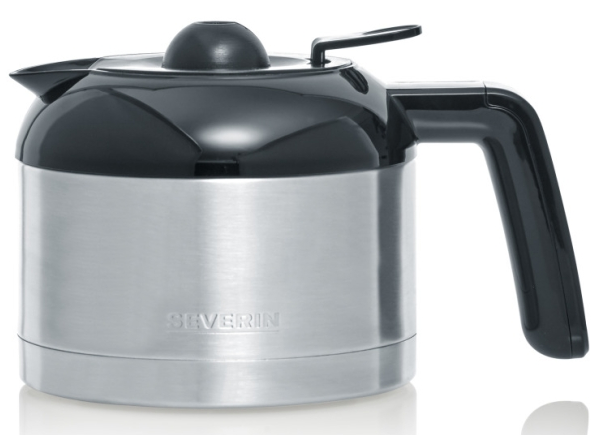 Kaffeeautomat Severin KA4835 Edelstahl-Thermoskanne schwarz