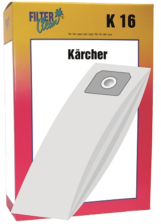 Staubsaugerbeutel K16 Papierfilter Kärcher