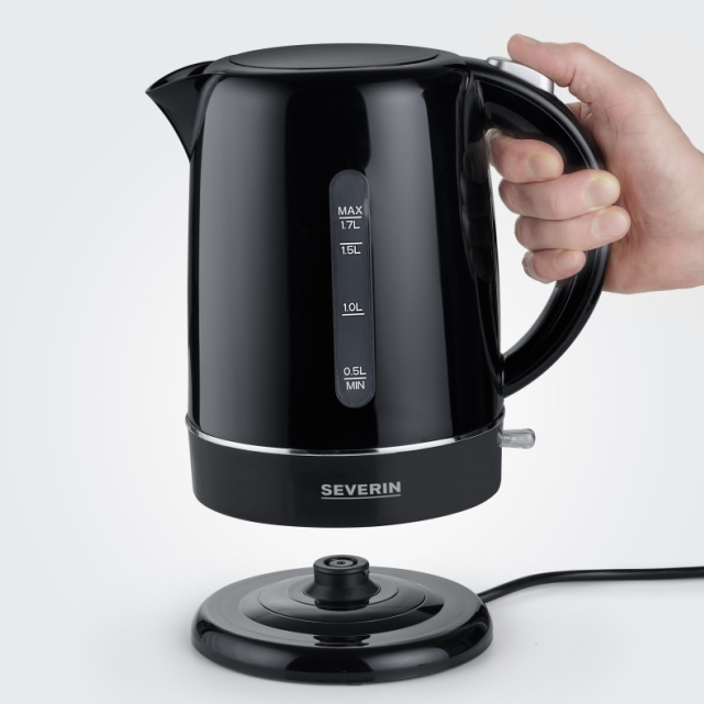 Wasserkocher WK4322 1,7 L Severin schwarz