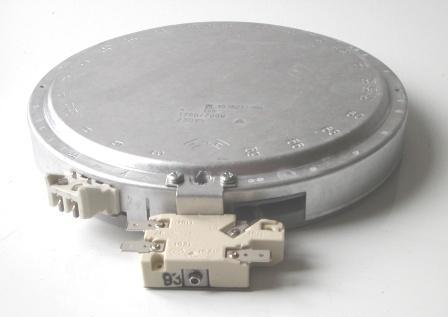 Strahlungsheizkörper 10.58211.004 Zweikreis-Ausf.180/120mm|1700/700W
