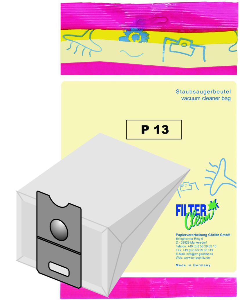 Staubsaugerbeutel P13 Papierfilter Progress