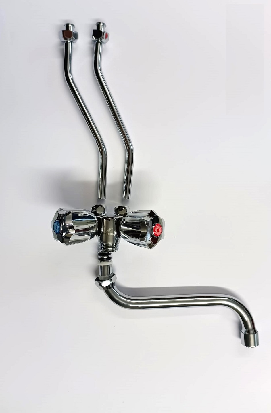 Mischbatterie LENF Zweigriff f.Niederdruck-HWS Übertisch Hajdu