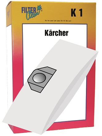 Staubsaugerbeutel K1 Papierfilter Kärcher