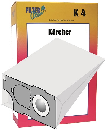 Staubsaugerbeutel K4 Papierfilter Kärcher