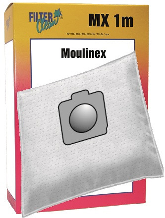 Staubsaugerbeutel MX1m Microvlies Moulinex