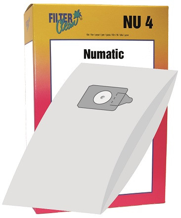 Staubsaugerbeutel NU4 Papierfilter Numatic