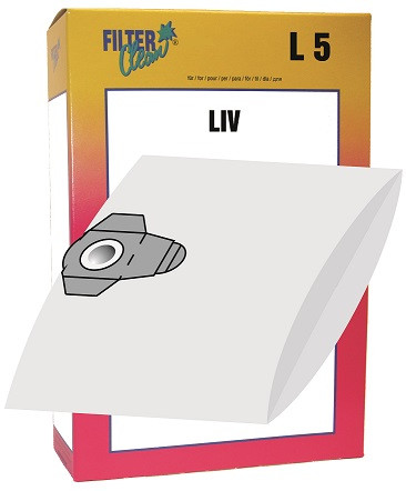 Staubsaugerbeutel L5 Papierfilter LIV