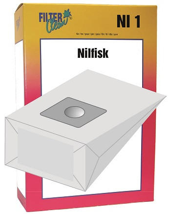 Staubsaugerbeutel NI1 Papierfilter Nilfisk