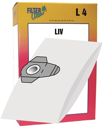 Staubsaugerbeutel L4 Papierfilter LIV de Longhi